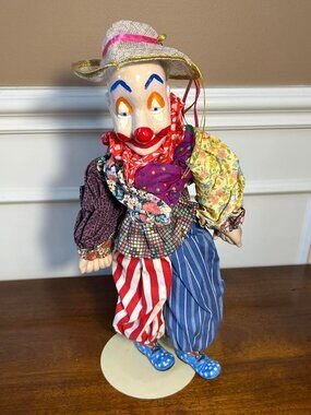 NCH porcelain clown doll